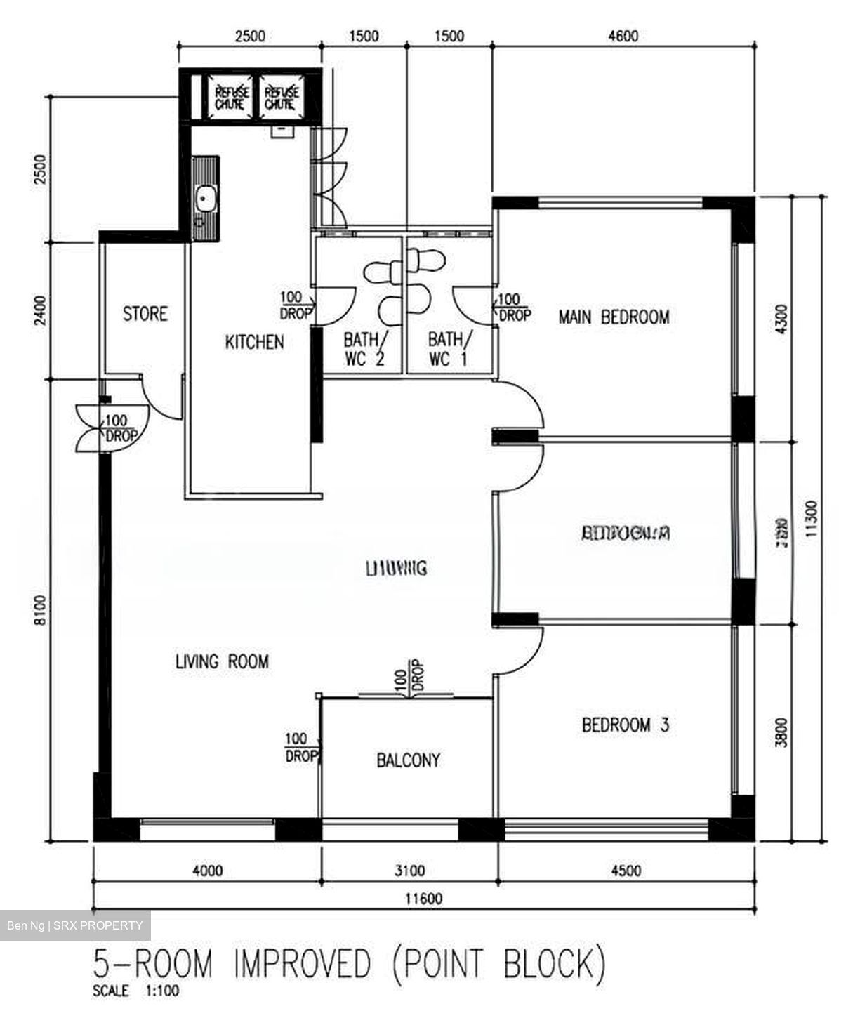 Blk 102 Bishan View (Bishan), HDB 5 Rooms #597430821